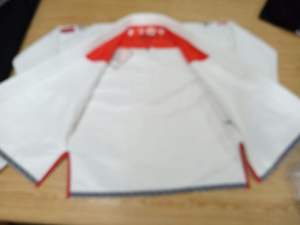 2024 sur mesure bleu Shoyoroll RVCA BJJ brésilien Jiu Jitsu Gi/Judo Gi/adultes Kimono uniforme Gi à vendre - Product Image 2