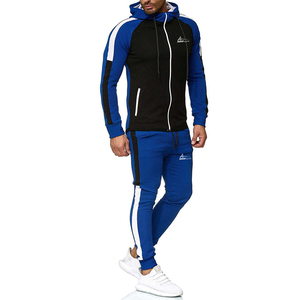 Ensemble pour hommes, survêtement ajusté, jogging, avec votre propre Logo, vente en gros, 2020 - Product Image 5