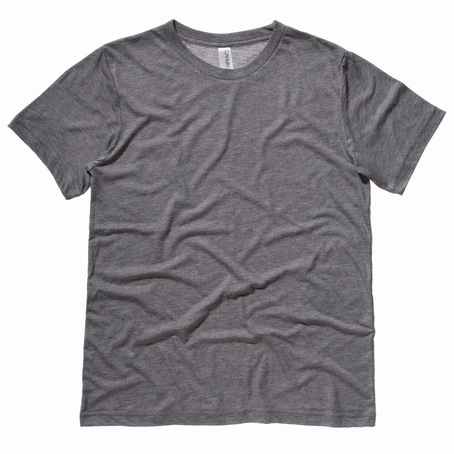 Bella & Canvas Men's Tri-Blend Crew Neck Tee - Super Soft & Durable Short-Sleeve Shirt