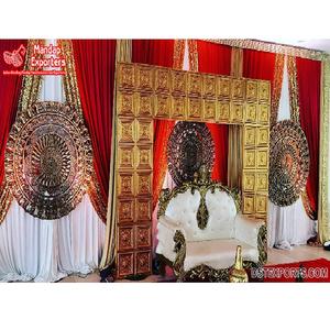 Fondo de boda, marcos de puerta tradicional, creativo, para escenario, bajo precio, paneles de decoración para escenario - Product Image 1