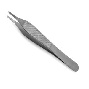 Pinces à tissus Adson Brown manuelles en acier inoxydable durables pour les instruments de chirurgie dentaire - Product Image 2