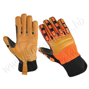 Gants mécaniciens professionnels en cuir synthétique, gants de travail en cuir pour la Construction, à meilleur prix - Product Image 2