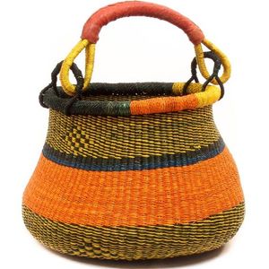 High Quality colorful bolga <b>basket</b> natural <b>basket</b> also <b>seagrass</b> <b>storage</b> <b>basket</b> for home decors - Product Image 5