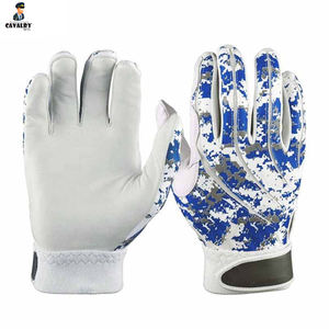 Guantes de bateo profesionales de buena calidad con diseño personalizado Guantes de bateo de béisbol de cuero auténtico Pit Tared - Product Image 6
