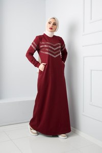 Robe longue pour femmes, vêtements islamiques, Kaftan, mode musulmane, qualité turque, nouvelle collection - Product Image 5