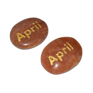 Vente en gros de pierre gravée, Aventurine april, pêche Aventurine april, à bas prix - Product Image 1
