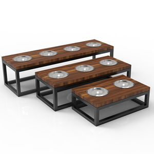 Bol à noix en acier inoxydable et en bois de qualité supérieure, moderne, tendance, très vendu, pour les mariages et les fêtes, look moderne et élégant - Product Image 1