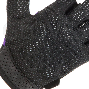 Guantes de cuero de entrenamiento de gimnasio para Mujer de Medio dedo de la mejor clase, logotipo personalizado para levantamiento de pesas, Fitness para guantes City Sialkot - Product Image 6