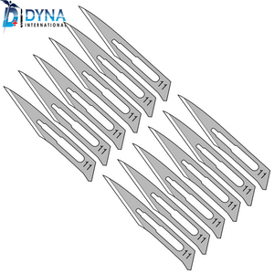 Lame de scalpel chirurgical #   11 instruments chirurgicaux de base/lame en acier inoxydable stérilisée - Product Image 2