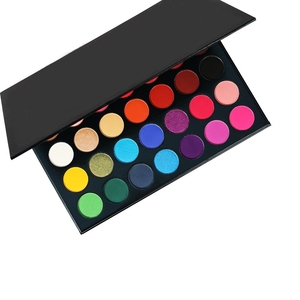 Paleta de sombras de ojos personalizada, maquillaje de Etiqueta Privada, OEM, ODM, cosméticos, pigmento alto, 35 colores, paleta de sombras de ojos con purpurina - Product Image 2