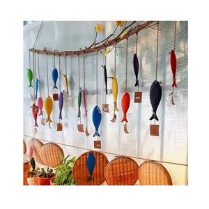 Pescado de madera de la mejor calidad hecho en Vietnam-madera natural vietnamita segura para niños-para decoración de hogar/restaurante - Product Image 4