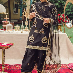 stylish -trendy--Beautiful-Indian/Pakistani-Party-Wear-Long Kurta <b>pant</b> -Dress for Party & Wedding wear=2020 - Product Image 1