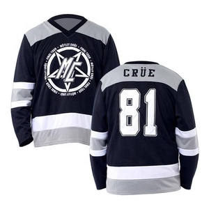Profesional personalizado de alta calidad de secado rápido al por mayor en blanco Hockey Jersey uniforme personalizado sublimado camisetas de hockey sobre hielo para equipos - Product Image 2