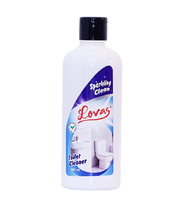 Nettoyant Écologique Puissant pour Toilettes et Salle de Bain, Détergent Liquide Bleu Clair au Parfum Frais