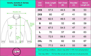 Veste universitaire de baseball pour hommes personnalisée en gros toile nylon polyester vierge avec logo avant pour l'hiver - Product Image 6