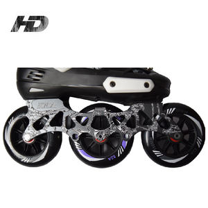 Chaussures de patinage de vitesse professionnelles Patins à roulettes en ligne pour hommes Été Printemps Hiver Roulements ABEC-9 Roues de 76/80 mm - Product Image 6