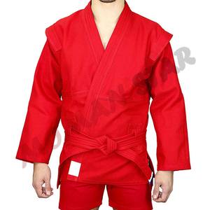 Uniforme de pratique du zbano bleu/russe, ensemble d'arts martiaux - Product Image 1