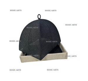 Dernier modèle Plateau de service en jute avec couvercle Plateau à dessert de forme et de taille personnalisées au prix le plus bas - Product Image 6