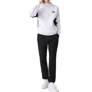 Custom Logo Men's Tracksuit Athletic Zip <b>Up</b> Jogging Wear Sweat Suits - Product Image 6