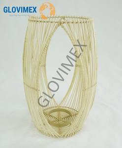 Vietnamese Handmade Bamboo Rattan Jute Lantern Abajur for Superior Decor Light Made in Vietnam - Product Image 4