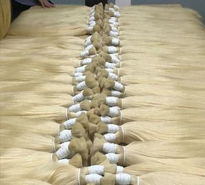 Factory Wholesale Natural Virgin 100% Human Hair Extension Unprocessed Raw Vietnamese Hair Dyed Straight <b>Wig</b> for <b>Braiding</b> - Product Image 3