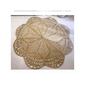 Vietnam Seagrass Carpet Housewarming Home Decor Handicraft Manufacturer Door Mat Floor Rugs