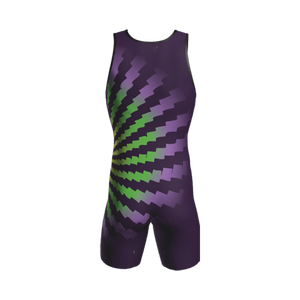 High Quality Unisex Custom Professional Weightlifting Tights Sublimation Transfer Logo Design <b>Wrestling</b> Singlets Uniform Stretch - Product Image 4