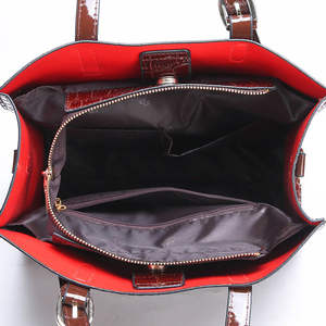 2022 Nieuwe Collectie Fashion Vrouwen Hand Tassen Luxe Pu Leather Tote Lady Schoudertas Vrouwen Borsetta Bolsa 3 Stuk Handtas Sets - Product Image 4