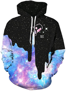 ที่กำหนดเองขายส่งบุรุษความคมชัดสีกีฬา Hoodies 2023 - Product Image 3