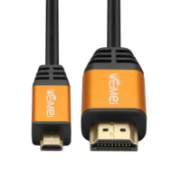 מקבלים OEM/ODM HDMI למייקרו כבל HDMI 19pin זכר לזכר D כבל תמיכה 3D 4K כבל HDMI