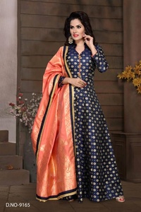 Traje Salwar de Diseño Atractivo / Ropa Tradicional India - Product Image 2