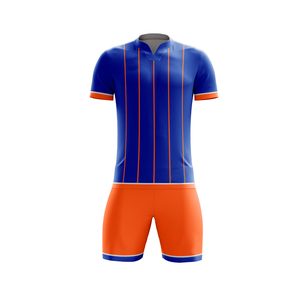 Uniforme de Fútbol Personalizado de Alta Calidad, Color y Talla a Elección, Venta al Por Mayor, Último Modelo, 100% Poliéster, Impresión por Sublimación Completa, Servicio OEM para Hombre - Product Image 4