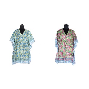 Caftan court de Dubaï, Abaya, Jalabia Fabricant personnalisé 100% organique de vêtements pour femmes Designer Offre Spéciale indien dernière conception - Product Image 1