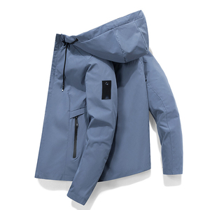 Chaqueta con capucha Unisex, diseño personalizado, cortavientos, ropa deportiva, abrigo para correr - Product Image 1