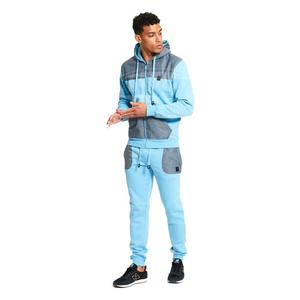 Conjunto Deportivo de Felpa de Algodón para Hombre, Talla Grande, con Sudadera con Capucha y Pantalones Jogger, Ropa Deportiva con Logotipo Personalizado - Product Image 3