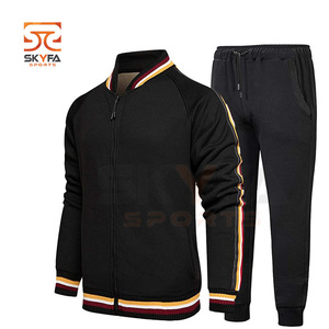 Ropa Deportiva de gimnasio para hombre, chándales de algodón/poliéster con logotipo personalizado de alta calidad para correr y entrenar al aire libre - Product Image 2