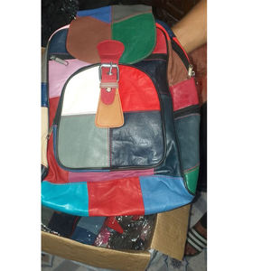 Sac à bandoulière en cuir véritable pour femmes sur mesure sac d'école sac de voyage - Product Image 1