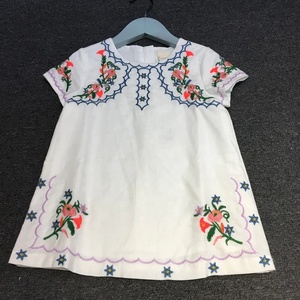 Vestido hecho a mano para bebé/niño pequeño, elegante, con estilo, cómodo, lindo, con hermoso bordado - 2020 - Product Image 1