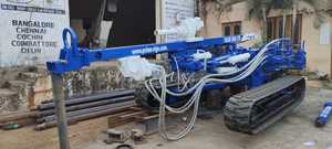 Appareil de forage rotatif d'occasion monté sur camion puits d'eau 300m profondeur de forage maximale crochet de ceinture diesel chenille pneumatique Égypte Inde - Product Image 3