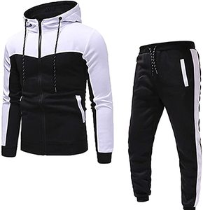 Logo de broderie personnalisé survêtement prix de gros imprimé jogging et vêtements de sport d'entraînement pour l'hiver fermeture à glissière - Product Image 5