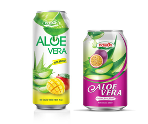 น้ำว่านหางจระเข้บรรจุกระป๋อง จำหน่ายส่ง ปริมาณมาก รับผลิตแบรนด์ส่วนตัว โรงงานขายส่ง ส่งออกเวียดนาม - Product Image 1