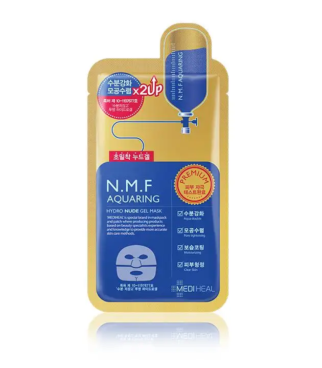 Korean Skincare Cosmetic Mediheal NMF Nude Gel Face Mask Sheets