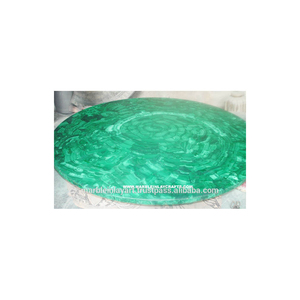 ท็อปโต๊ะหินตกแต่ง Malachite - Product Image 1