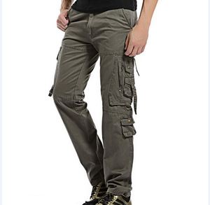 Mens Fashion Cargo Trousers with Multiple Pockets Custom Made Trousers in Multiple Colors on Wholesale Price Direct From Factory - Product Image 3