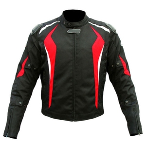 Veste de course moto en Cordura imperméable et coupe-vent avec protection, impression personnalisée et broderie - Product Image 5