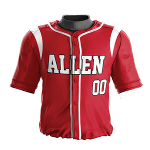 Ventes chaudes - Ensembles d'uniformes de baseball et de softball personnalisés sublimés |   Vêtements de sport respirants de haute qualité, grande taille, séchage rapide, vente en gros - Product Image 2