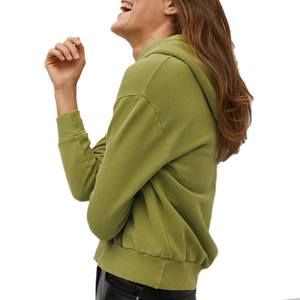 Sudaderas cortas OEM para mujer, bordadas, al por mayor, diseño personalizado - Product Image 3