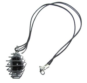 Get Online Black Onyx Tumbled Pendants : Black Onyx Tumbled Pendants for Sale - Product Image 1