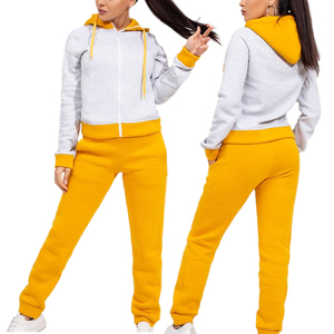 Nouveaux ensembles de jogging courts pour femmes, en velours tricoté sur mesure, designs unis tendance, dernières créations, vente en gros, 2 pièces - Product Image 5