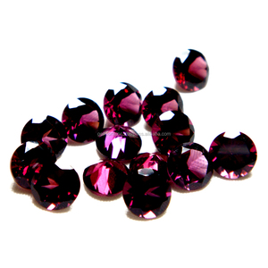 100% ทำเครื่องประดับอัญมณีโกเมนโรโดไลต์ธรรมชาติอัญมณีหลวมขายส่งราคากึ่งสำเร็จรูปกะรัตกำหนดขนาดได้เอง - Product Image 5